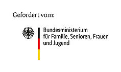 Logo des Bundesministerium für Familie, Senioren, Frauen und Jugend (BMFSFJ)